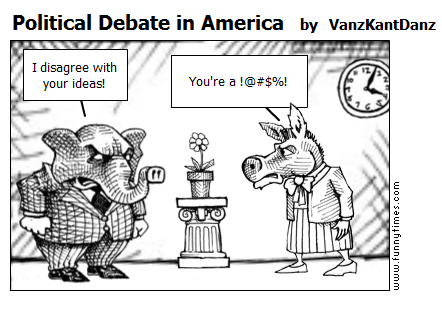 Political Debate - We Don't Talk any More